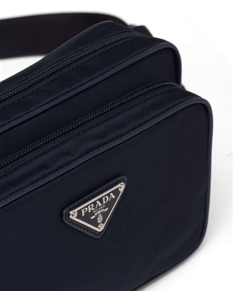 prada grey nylon belt bag|Prada nylon waist bags.